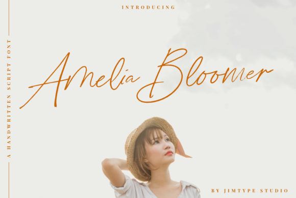 Amelia Bloomer Font: A Stylish Typeface for Modern Web Design