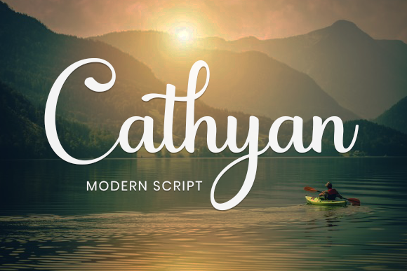 Cathyan Font: A Timeless Script for Creative Branding