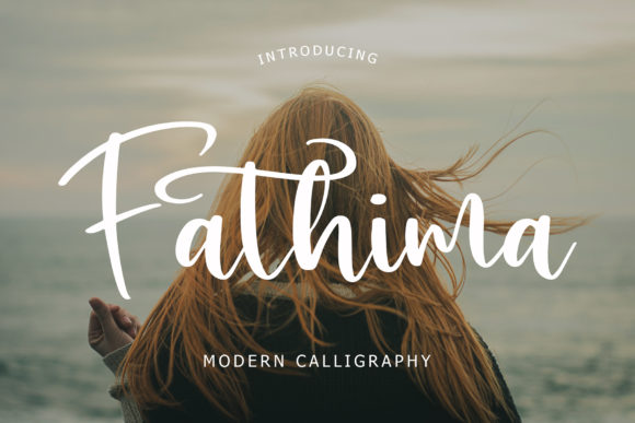 Fathima Font: A Romantic Script for Crafting and Selling
