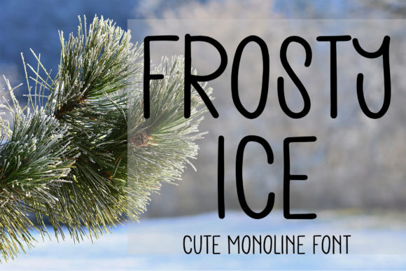 Frosty Ice: A Versatile Handwritten Typeface for Editorial Design