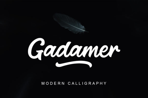 Gadamer Font: A Handwritten Typeface That Adds Soul to Web Design