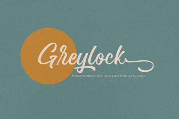 Greylock Font: A Modern Script for Creative Product Design