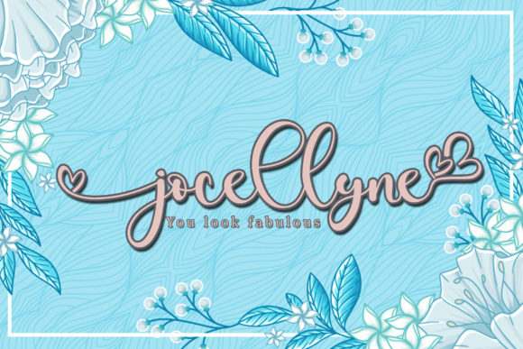 Jocellyne Font: A Sweet Touch for Digital Design Projects