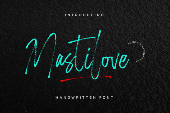 Mastilove Font: A Joyful Handwritten Typeface for Web Design