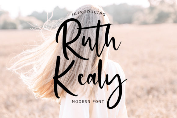 Ruth Kealy: A Handwritten Font That Elevates Your Craft Projects