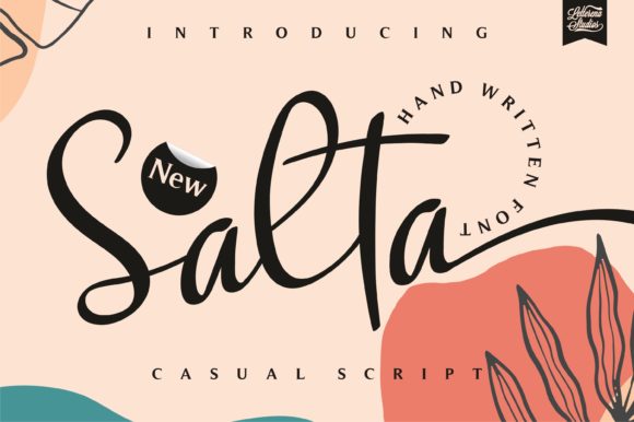 Salta Font: A Handwritten Typeface That Elevates Brand Design