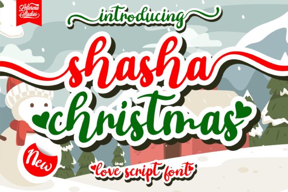 Shasha Christmas: A Premium Script Font for Memorable Branding