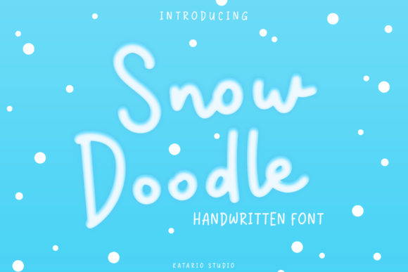 Snow Doodle Font: A Playful Touch for Professional Branding