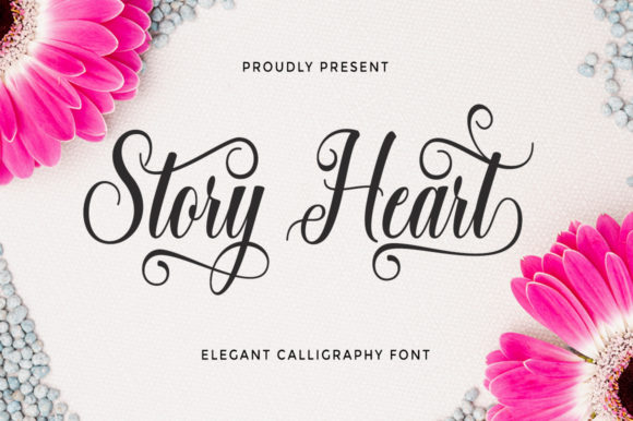 Story Heart: A Font That Adds Romance to Branding