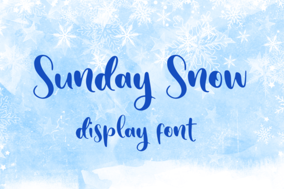 Sunday Snow: A Script Font with Heartfelt Elegance