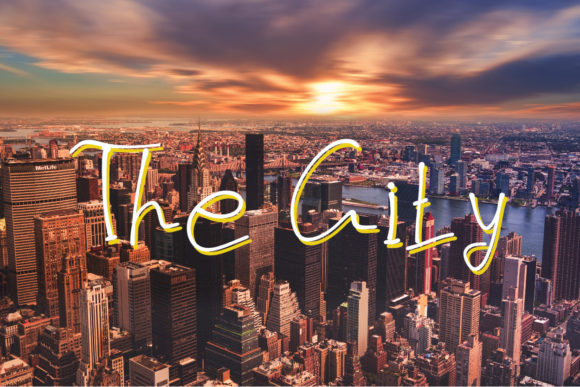 The City Font: A Handwritten Typeface That Elevates Branding