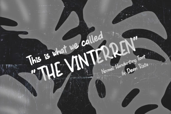 The Vinterren Font: A Modern Script for Web Designers