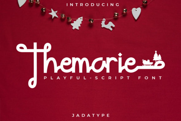 Themarie Font: A Handwritten Typeface That Elevates Brand Visuals