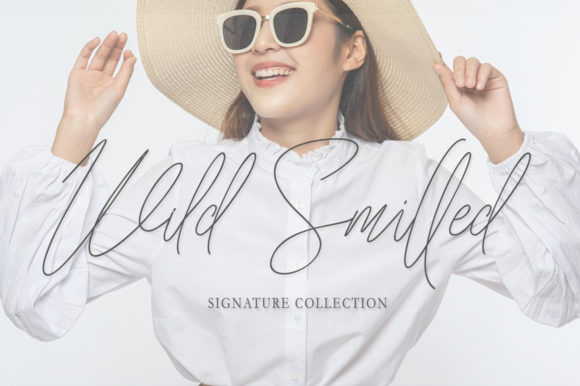 Wild Smilled: A Script Font That Elevates Your Brand