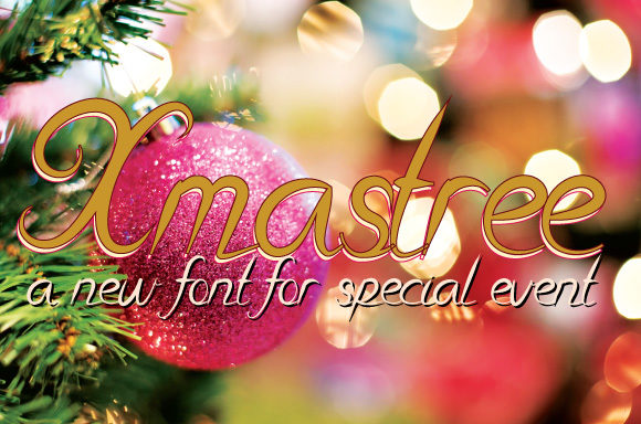Xmastree: A Handwritten Font for Crafty Creations